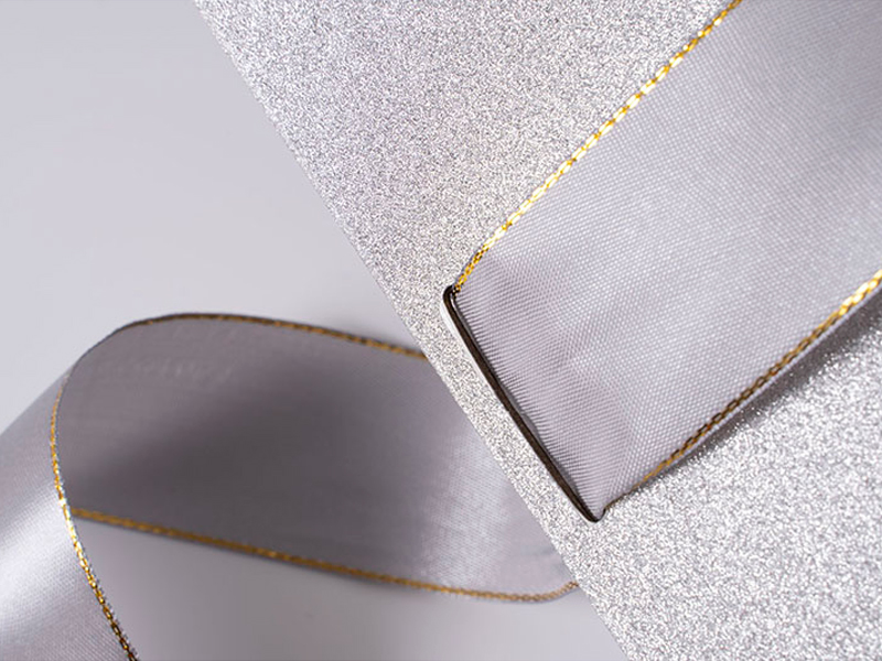 Silver Ribbon for Boxes Closure