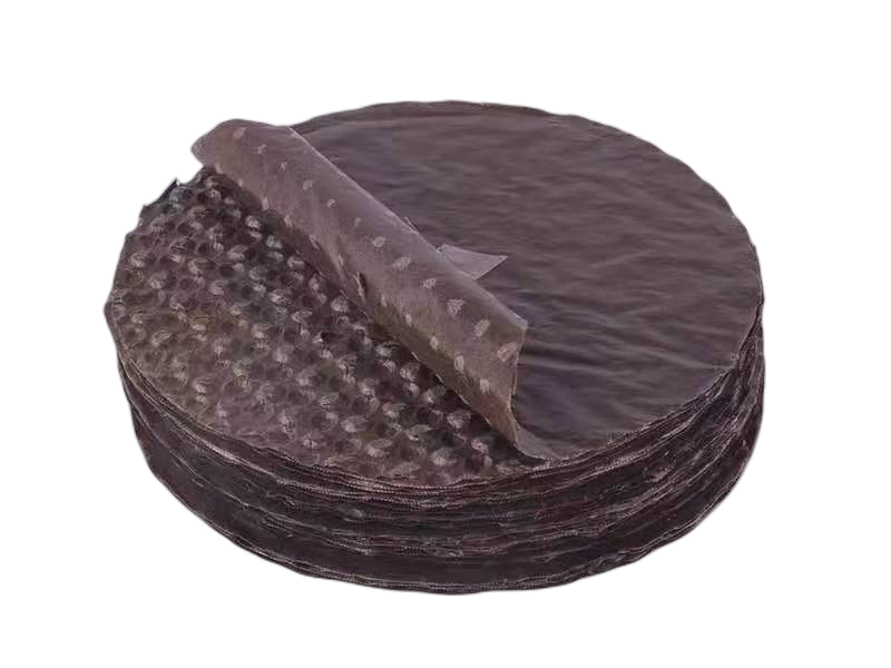 Black Buffer Paper Pad Round Shape