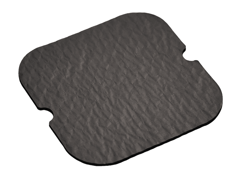 Square Black Cushion Pad