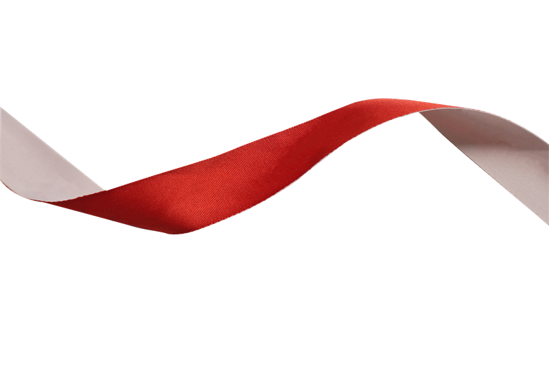 Red and White Ribbon/Tape/Ropes