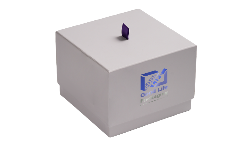 White Cube Lid and Base Rigid Gift Boxes