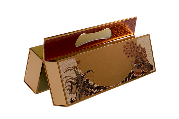 Magnetic Closure Boxes with Handle for Tableware Gift